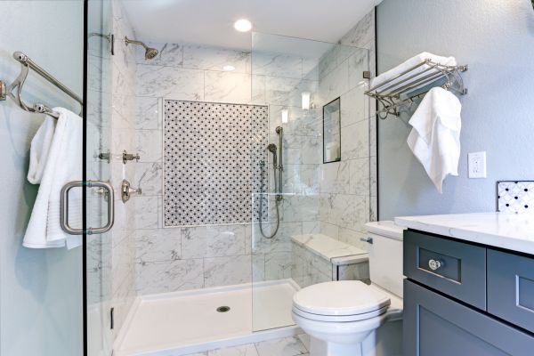 Shower Base Installation in Fenton